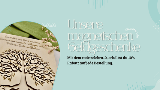 So funktionieren unsere magnetischen Geldgeschenke