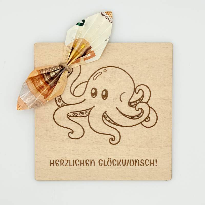 Geldgeschenke zum Kindergeburtstag "Tiere" - zelebro