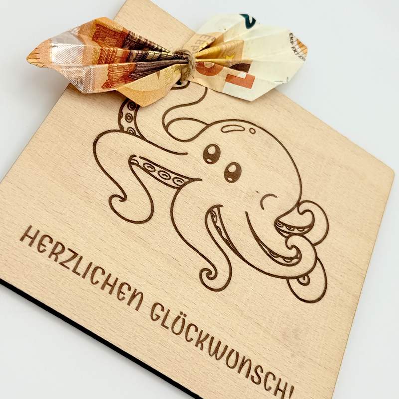 Geldgeschenke zum Kindergeburtstag "Tiere" - zelebro